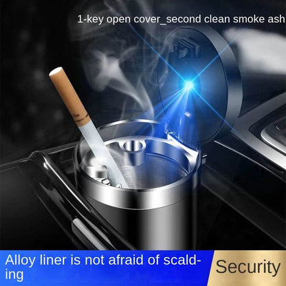 Portable LED Smoke Car Ashtray - Autoxmatch