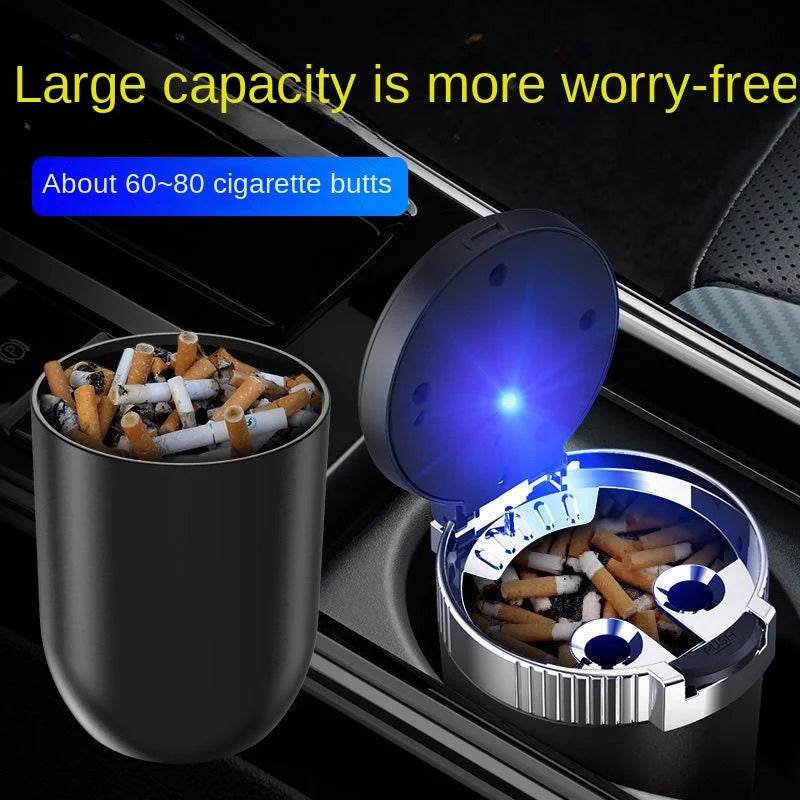 Portable LED Smoke Car Ashtray - Autoxmatch
