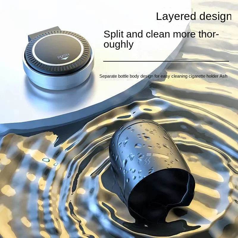Portable LED Smoke Car Ashtray - Autoxmatch