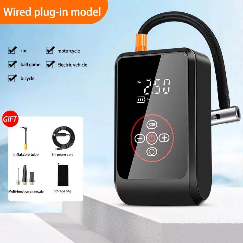Portable Wireless Car Inflation Pump - Autoxmatch