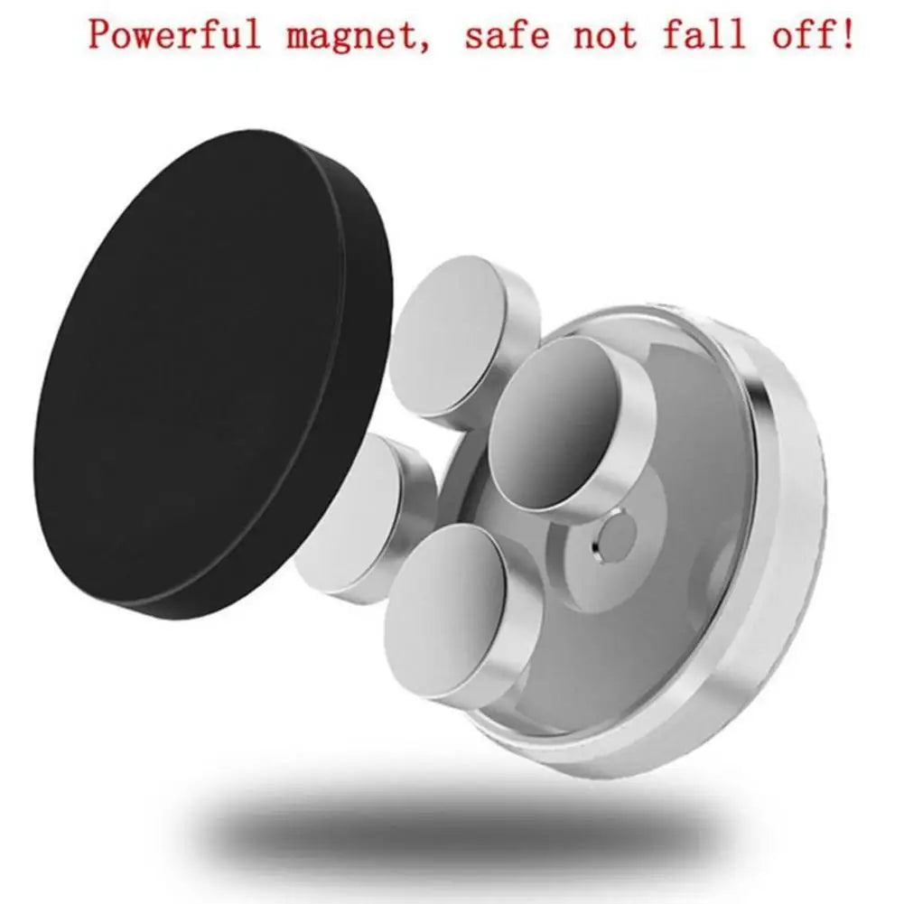 Powerful magnet Black magnetic car phone mount 
