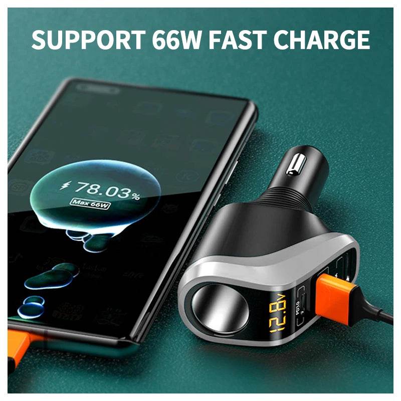 Quick Car Cigarette Lighter & Mobile Charger QC 3.0 - Autoxmatch