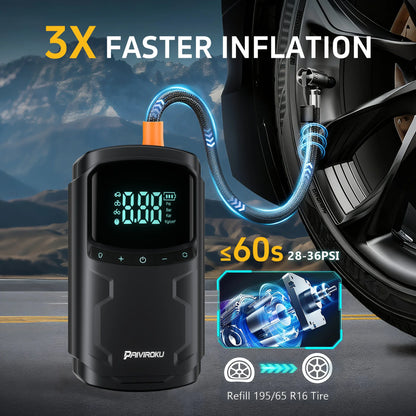 Autoxmatch Paiviroku 4-in-1 Car Jump Starter Kit