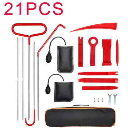 Set of 21 car maintenance tools 