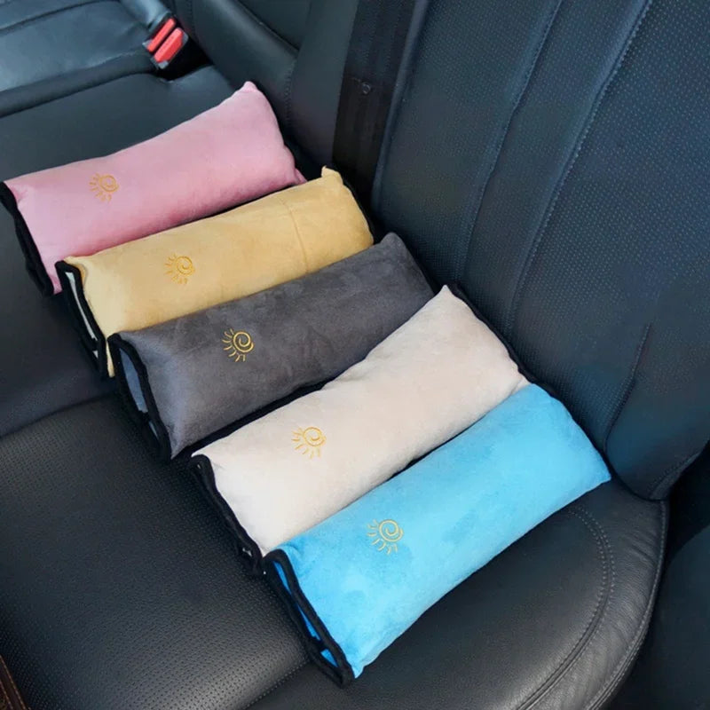 Set of colorful Kids Car Seat Belt Pillow i
