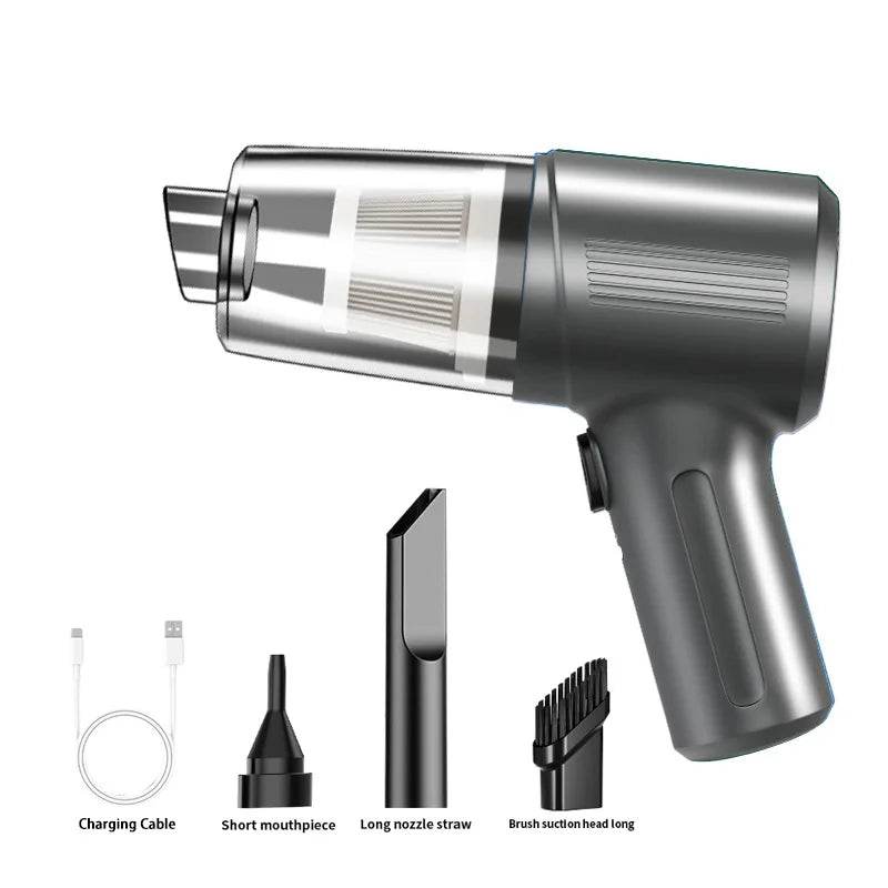 Portable Mini Wireless 2 in 1 High-power Suction and Blower Car Vacuum Cleaner - Autoxmatch