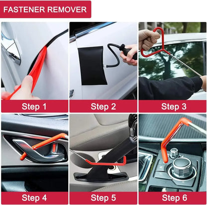 Step-by-step guide on using Car Door Lockout Tool Kit
