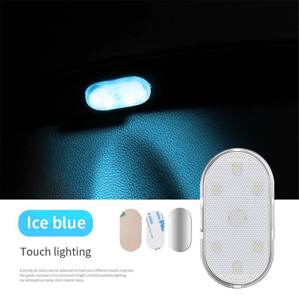 Multi Color Wireless Car Touch Roof LED Lights - Autoxmatch