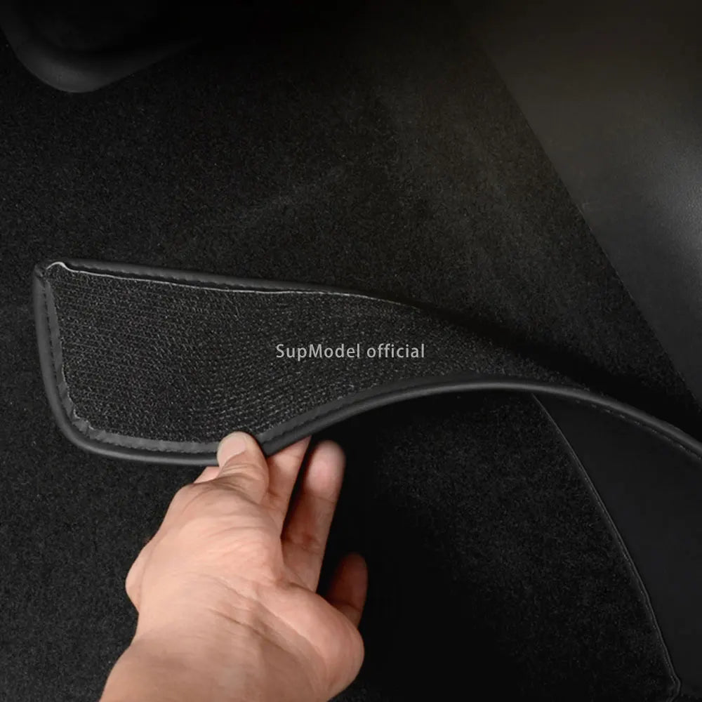 Tesla Rear Seat Lower Protective Mat Applicable to Model Y Juniper 2025 Model 3 Highland Electric Vehicle Protective Pad - Autoxmatch