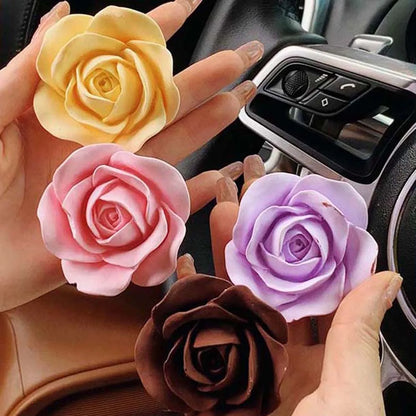 Car Pink Yellow Purple Rose Fragrance aromatherapy diffuser - Autoxmatch