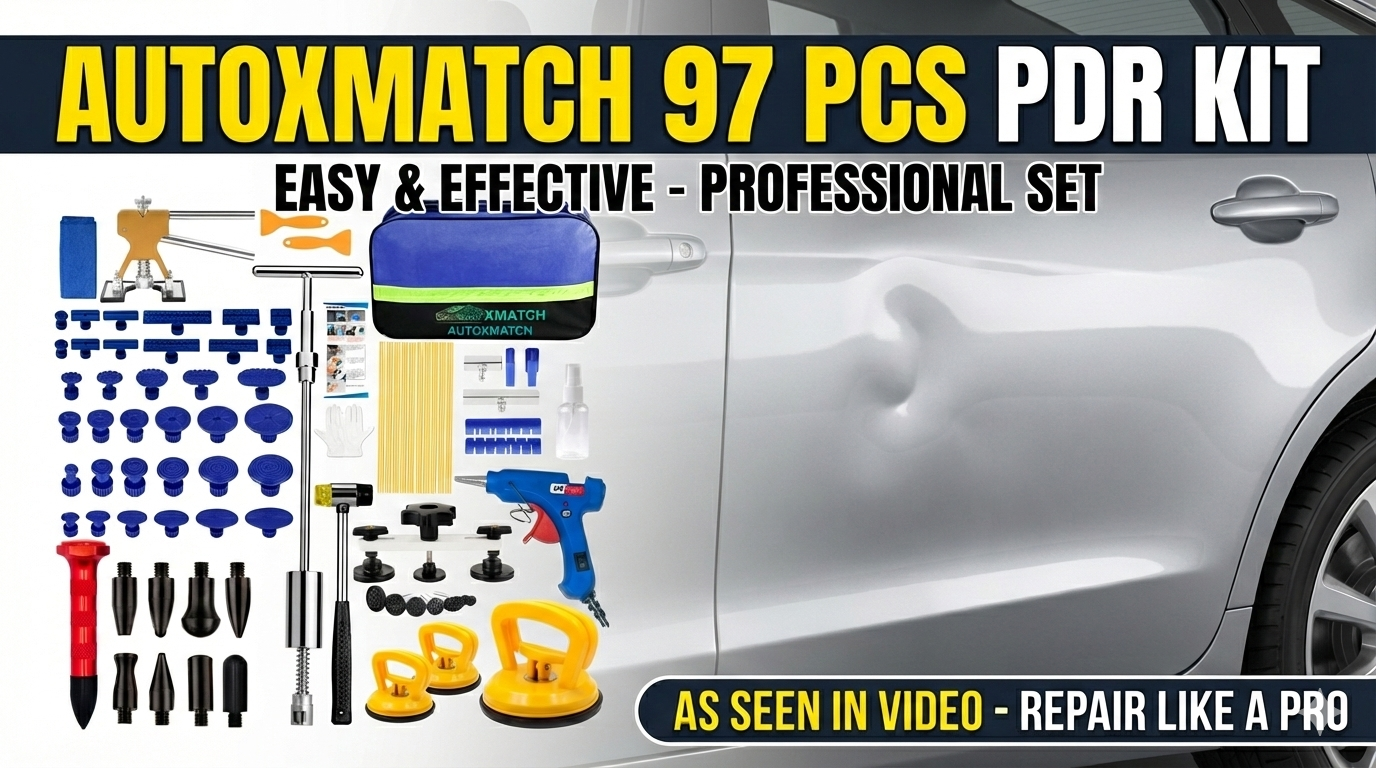 Load video: Suction Cups Dent Puller | Autoxmatch Body Repair Dent Removal Tools
