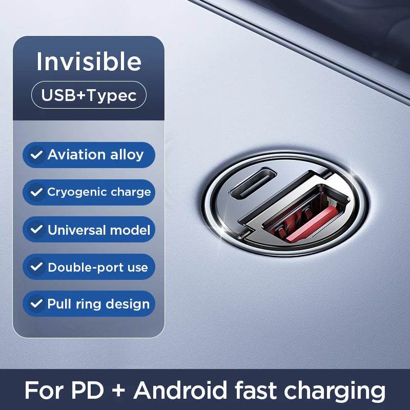 Mini Car Ring Pull Charger - Autoxmatch
