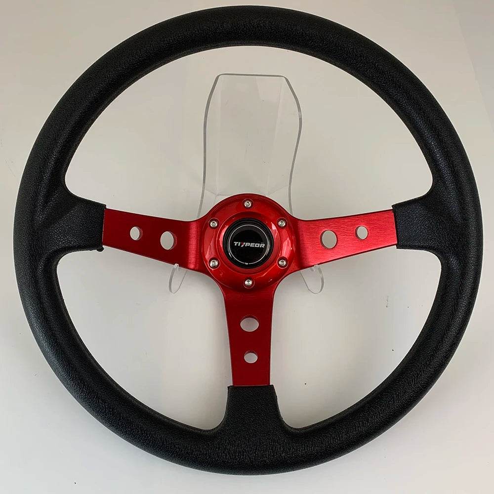 Universal Cars Racing Steering Wheel, 14 inch - Autoxmatch