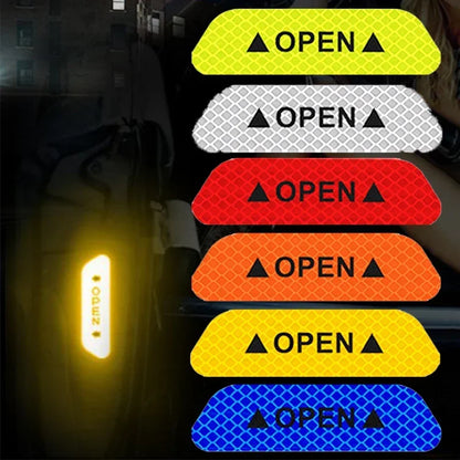 Universal Tape OPEN Car Door Stickers - Autoxmatch