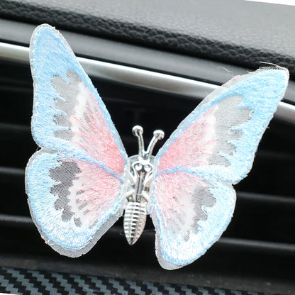 Car Flapping Wings Butterfly Ornament Decoration Accessories - Autoxmatch