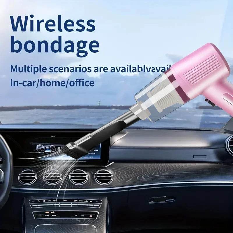 Portable Mini Wireless 2 in 1 High-power Suction and Blower Car Vacuum Cleaner - Autoxmatch