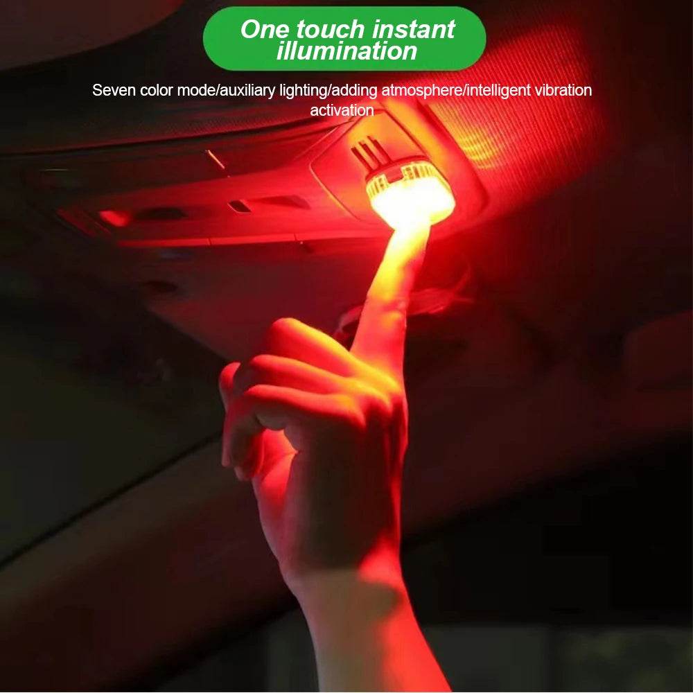 Multi Color Wireless Car Touch Roof LED Lights - Autoxmatch