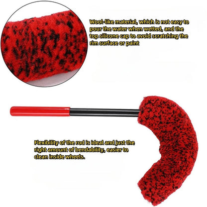 Auto Wheel Detailing Brush - Autoxmatch