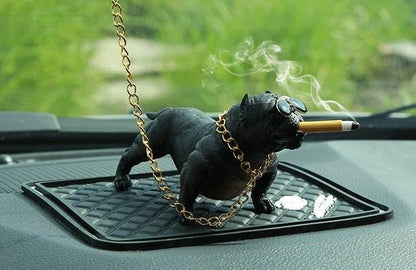 Bully Dog Car Decoration – Stylish Dashboard Charm for Pet Lovers - Autoxmatch