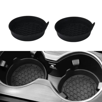 Car Cup Silicone Coaster Holder 2/4pcs - Autoxmatch