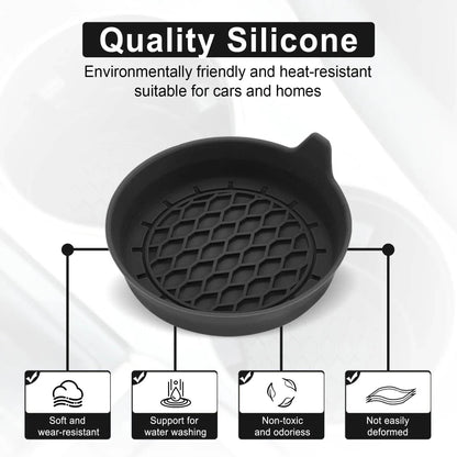 Car Cup Silicone Coaster Holder 2/4pcs - Autoxmatch