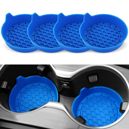 Car Cup Silicone Coaster Holder 2/4pcs - Autoxmatch