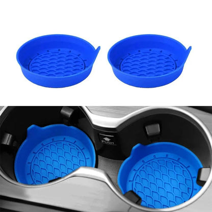 Car Cup Silicone Coaster Holder 2/4pcs - Autoxmatch