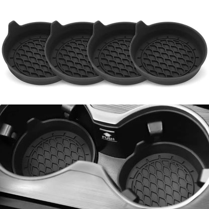 Car Cup Silicone Coaster Holder 2/4pcs - Autoxmatch