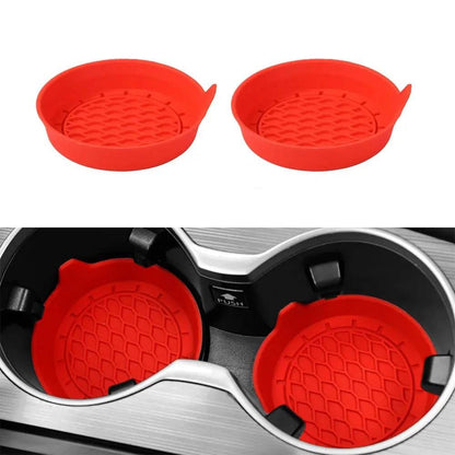 Car Cup Silicone Coaster Holder 2/4pcs - Autoxmatch