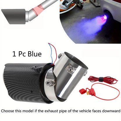 Car Exhaust Pipe with LED Flame - Autoxmatch