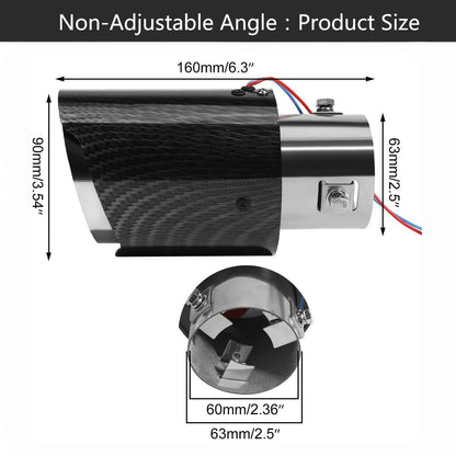 Car Exhaust Pipe with LED Flame - Autoxmatch