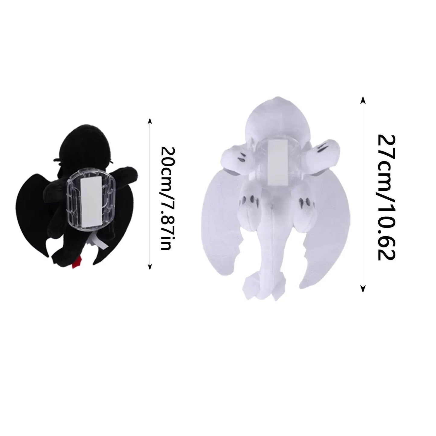 Car Exterior Sunroof - Anime Toothless Baby Wings - Autoxmatch