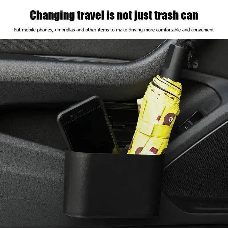 Car Interior Hanging Garbage Bin - Autoxmatch