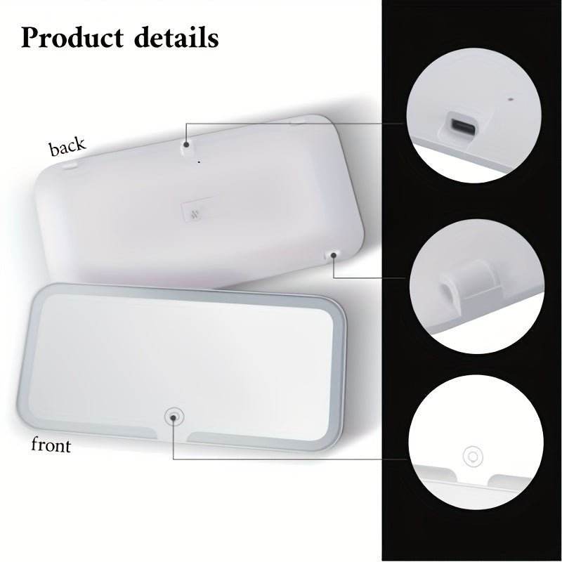 Car Makeup Mirror with LED Lights - Autoxmatch