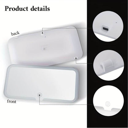Car Makeup Mirror with LED Lights - Autoxmatch