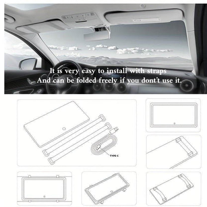 Car Makeup Mirror with LED Lights - Autoxmatch