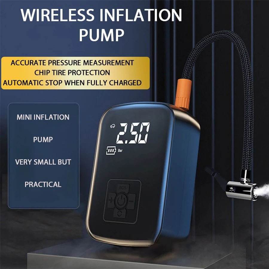 Car Portable Wireless Tire Inflator - Autoxmatch