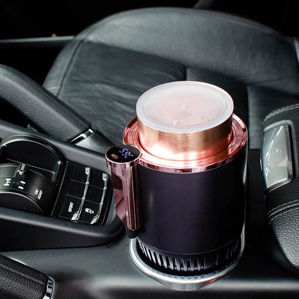 Car Quick Cooling Heating Cup 2-In-1 with Intelligent Digital Display - Autoxmatch
