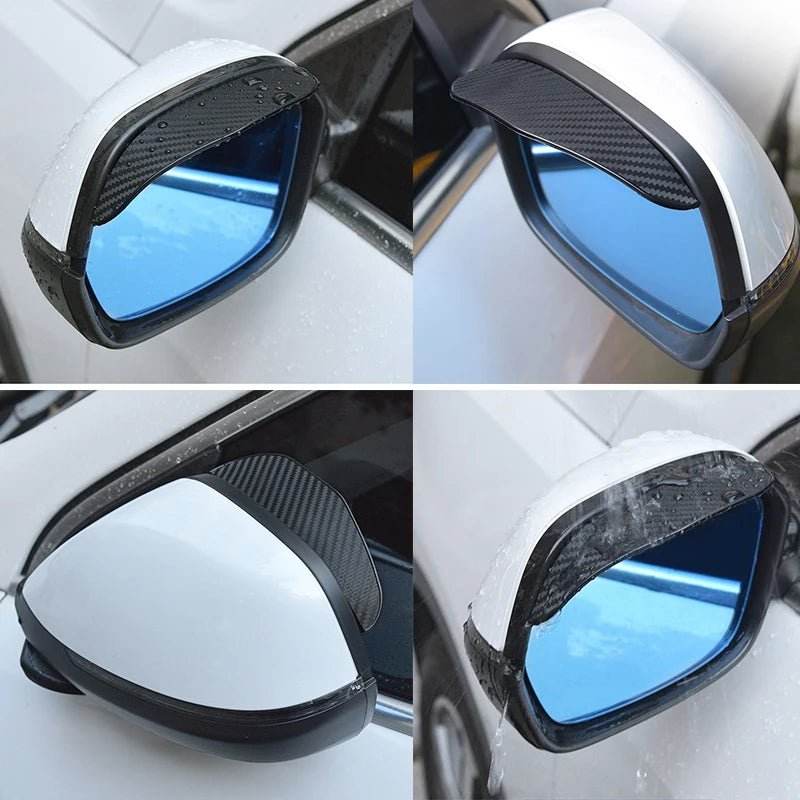 Car Rearview Mirror Rain Shield 2pcs - Autoxmatch