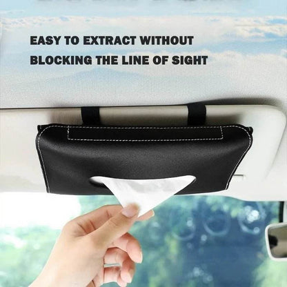 Car Sun Visor Tissue Box Holder - Autoxmatch
