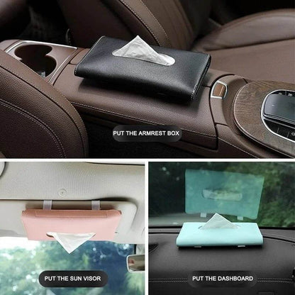 Car Sun Visor Tissue Box Holder - Autoxmatch