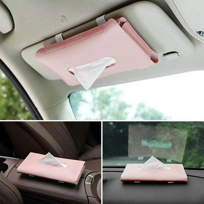 Car Sun Visor Tissue Box Holder - Autoxmatch