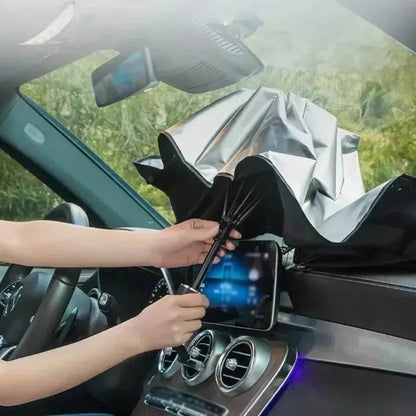 Car Windshield Sunshade Umbrella - Autoxmatch