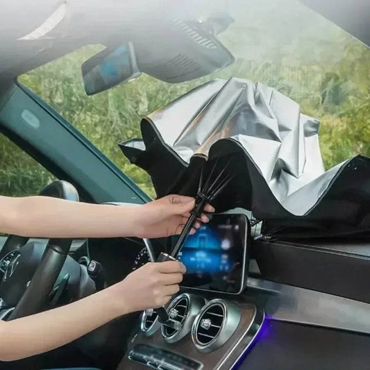 Car Windshield Sunshade Umbrella - Autoxmatch