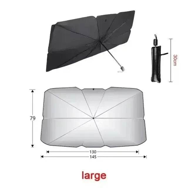 Car Windshield Sunshade Umbrella - Autoxmatch
