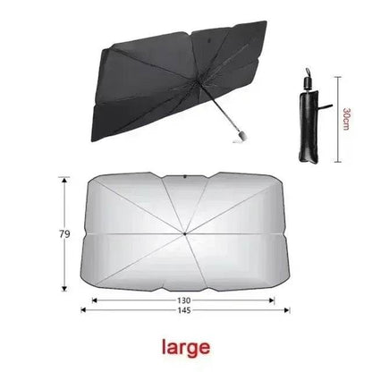 Car Windshield Sunshade Umbrella - Autoxmatch