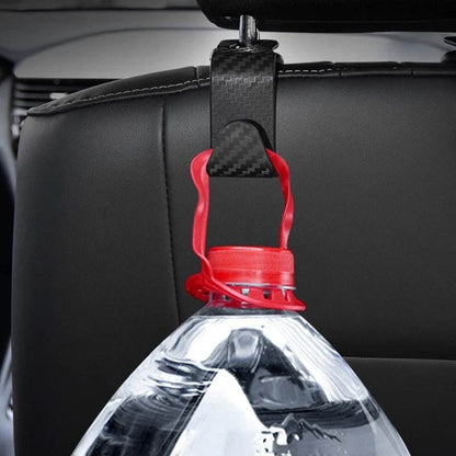 Carbon Fibre Hook Headrest Seat Car - Autoxmatch