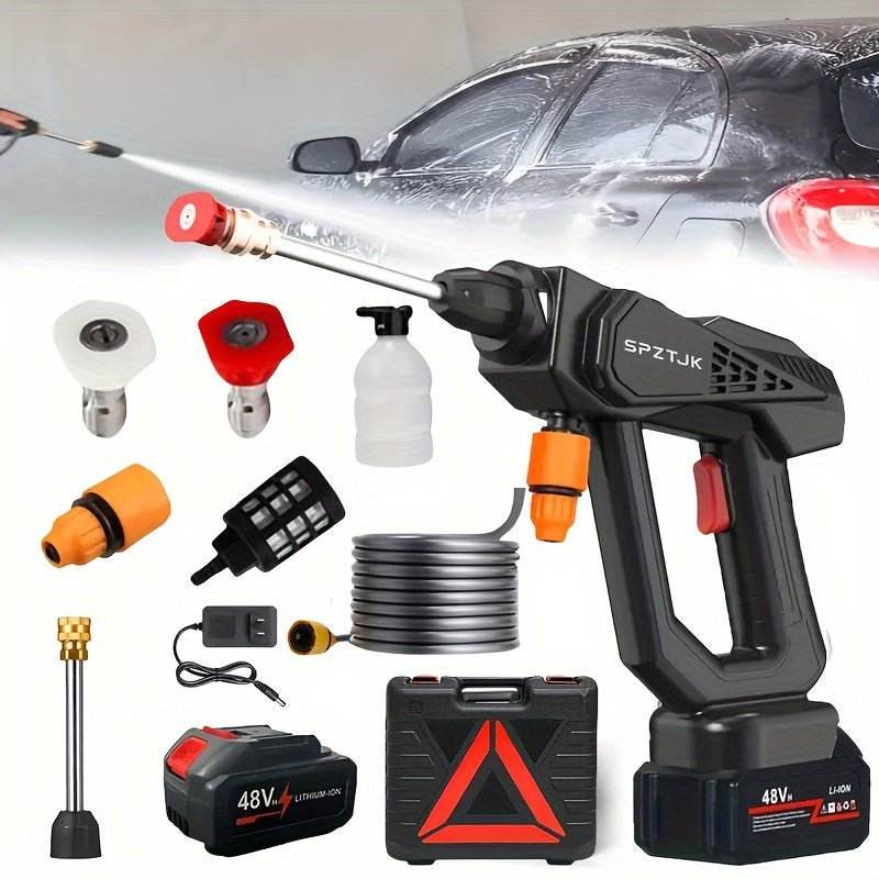 Cordless Electric Pressure Washer Gun – High-Pressure Car Washing - Autoxmatch