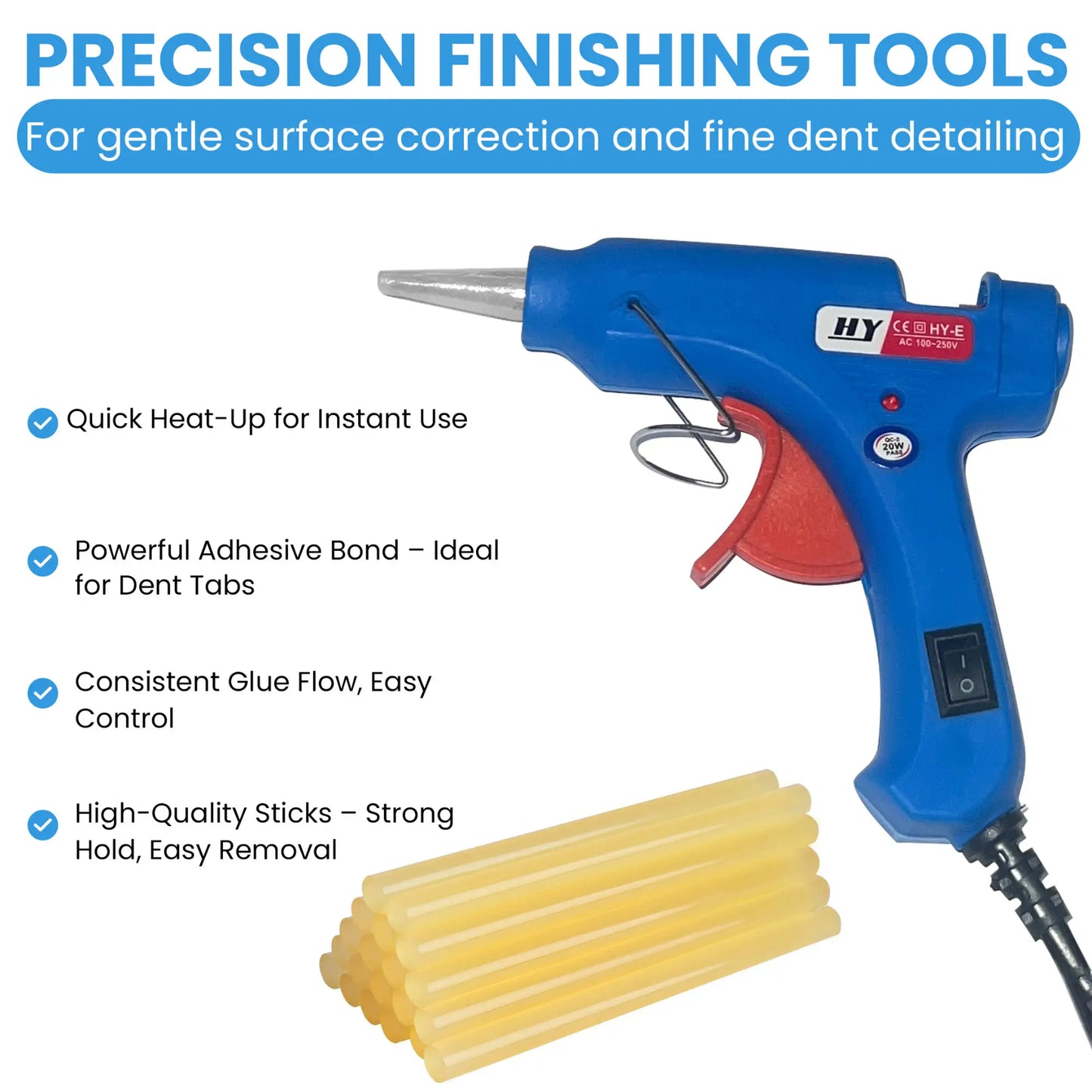 Autoxmatch 97 PCs Dent Puller DIY Kit