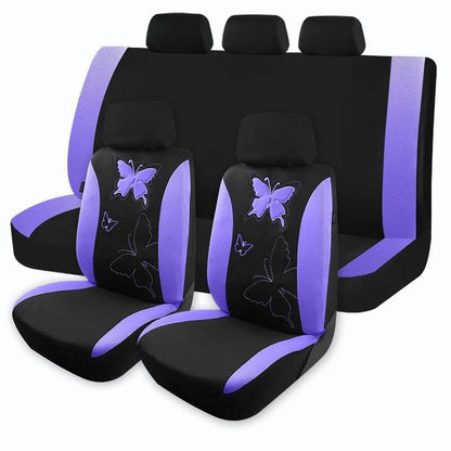 Embroidery Car Seat Covers For Women - Autoxmatch